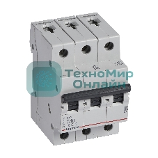 Выключатель автоматический модульный 3п C 40А 4.5кА RX3 Leg 419712