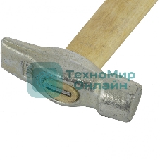 Молоток Россия слесарный,400 г,круглый боек,деревянная ручка 10239
