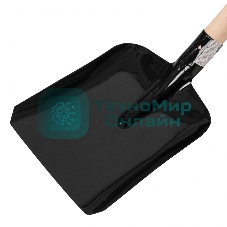 Лопата совковая, 230х280х1400 мм, деревянный черенок Россия