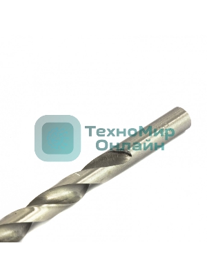 Сверло по металлу Matrix, 10,5 мм, полированное, HSS, 5 шт. цилиндрический хвостовик
