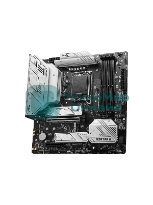 Материнская плата MSI MAG B760M MORTAR WIFI II, LGA 1700, Intel B760, 4xDDR5, 4xSATA, 3xM.2, 1xPCIe 5.0 x16, 1xPCIe 4.0 x4, 1xHDMI, 1xDP, 1xUSB Type-C, 1x2.5Gb LAN, 3xUSB-A 2.0, 3xUSB-A 3.2 Gen 2, 5x3.5 мм, 7.1, mATX