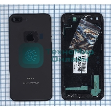 Задняя крышка для iPhone 7 Plus (5.5) черный Jet Black