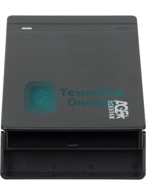 Внешний корпус для HDD AgeStar 3UB2P3 SATA III пластик черный 2.5
