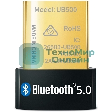 Адаптер Bluetooth TP-Link UB500 Bluetooth 5.0 Nano USB 2.0