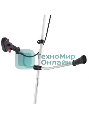 Триммер бензиновый Denzel DTL-43, 43 см3, неразъемная штанга, состоит из 2 частей