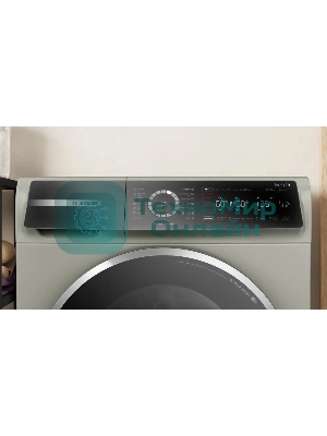 Стиральная машина Bosch Serie 8 WGb2440XME серебро, загрузка фронтальная 9 кг, 1400 об/мин., класс: А+++