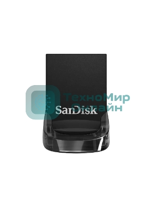 Флешка USB Sandisk CZ430 ULTRA FIT (SDCZ430-256G-G46), 256Gb, USB 3.1, R/W 130/40, черный