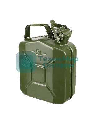 Канистра для топлива, металлическая, 5 литров Россия