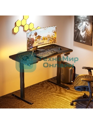 Столешница Cactus CS-DT-RGb-HEX 120x60x2.8 см черный