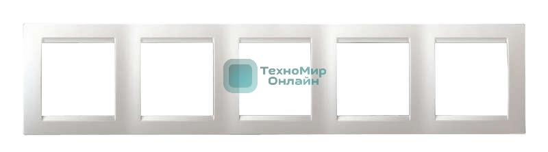 Рамка 5-м Simon15 бел. Simon 1500650-030