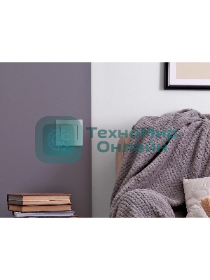 Выключатель 1-клавишный 10AX 250 В алюминий