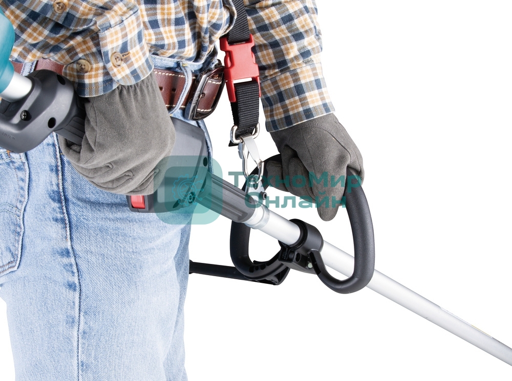 Триммер электрический Makita DUR190LZX3 аккум. неразбор.штан. реж.эл.:леска