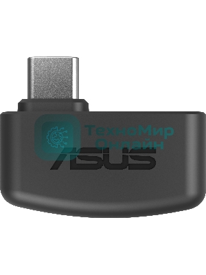 Гарнитура ASUS TUF Gaming H3 чёрный/серый, проводная, mini jack 3.5 мм, регулятор громкости, отключаемый микрофон