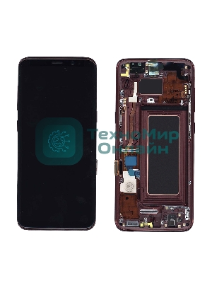 Дисплей для Samsung Galaxy S9 SM-G960F/DS красный