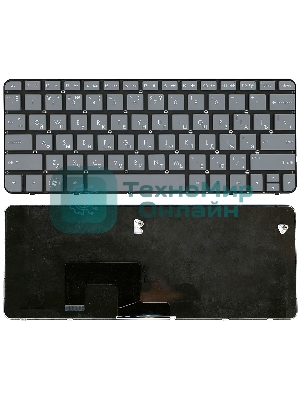 Клавиатура для ноутбука HP Mini 100E темно-серая