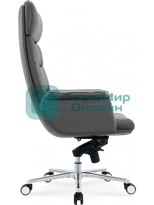 Кресло Cactus CS-LGR-DUBLIN темно-серый, кожа