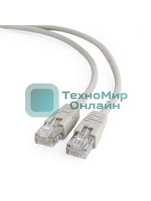 Патч-корд FTP Cablexpert cat.6, 20м, литой, многожильный, серый