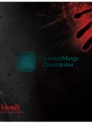 Коврик для мыши A4 Bloody B-070 черный/рисунок