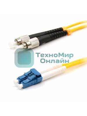 Патч-корд оптический переходной Rexant (SM), 9/125 (OS2), LC/UPC-FC/UPC, (Duplex), LSZH, 15м