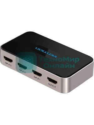 Переключатель (switch) 3x1 Vention HDMI v1.4 Переключатель (switch) 3x1 Vention HDMI v1.4