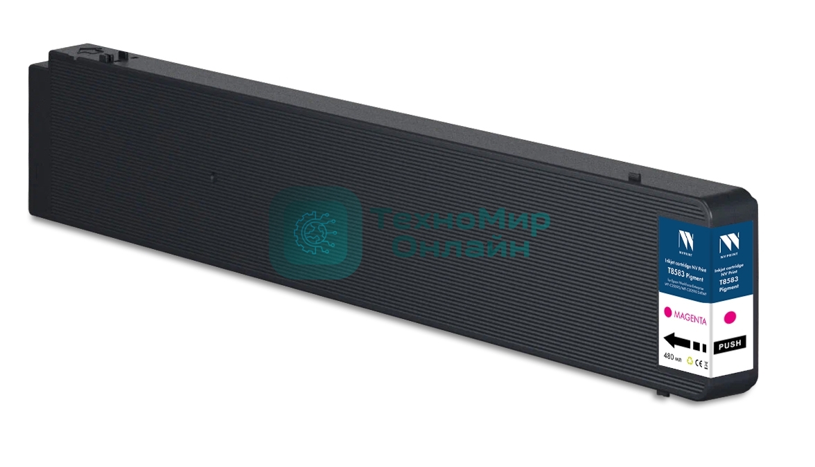 Картридж струйный NVPrint T8583 Magenta для Epson WorkForce Enterprise WF-C20590/WF-C20590 D4TWF (50 000 стр)