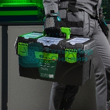 Ящик для инструментов Сибртех 18”, с органайзерами