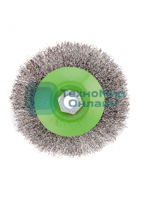 Щетка для УШМ Сибртех 115 мм, М14, 