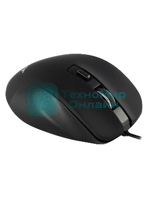 Мышь проводная Acer OMW120 черный, 2000 dpi, USB, кнопки - 6