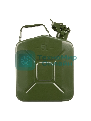 Канистра для топлива, металлическая, 5 литров Россия