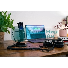 Микрофон проводной Audio-Technica AT2020USBX 2.0м черный