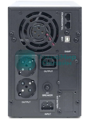 Источник бесперебойного питания Импульс Интерактивная, 2000 ВА/1600 Вт, Tower, IEC, LCD, USB, USB, SmartSlot