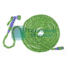 Набор поливочный Palisad усиленый растягивающийся шланг 20 м, 7-реж пистолет, соед., адаптер