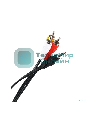 Кабель соединительный 3.5 Jack (M)/3 RCA (M) Telecom