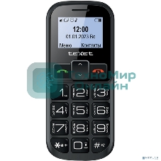 Мобильный телефон TEXET TM-B322 черный-красный с ЗУ
