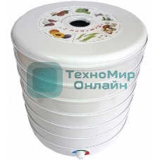 Сушилка для овощей и фруктов Ветерок-2 600Вт,6 поддонов,гофрокороб