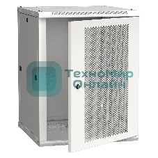 Шкаф монтажный ITK Linea W (LWR3-15U66-PF) 15U 600x450 мм пер. дв. перфор. 90 кг серый 500 мм 200 град. 770 мм