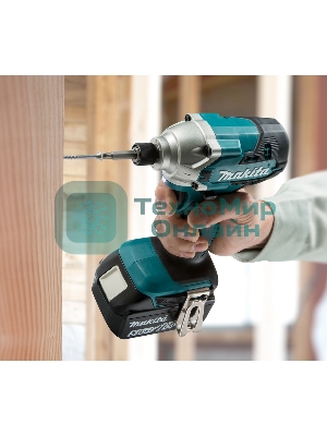 Шуруповерт Makita DTD156Z, Аккумуляторная, 18В, Без АКБ и ЗУ, Ударный