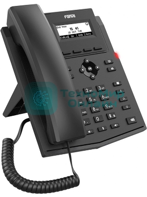 Телефон IP Fanvil X301P черный