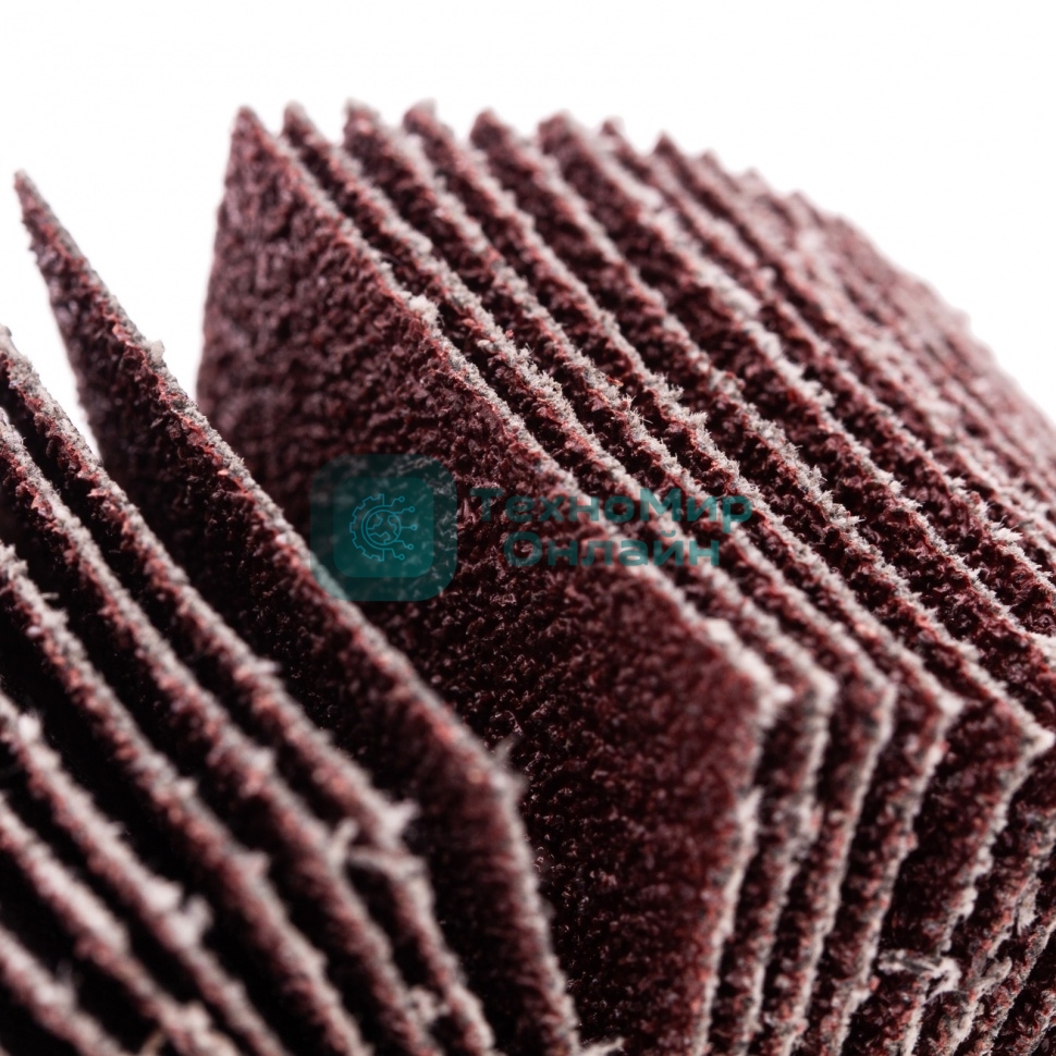 Круг лепестковый Matrix для дрели, P 80, 80x40x6 мм