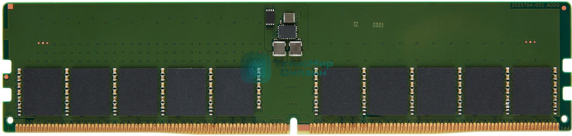 Оперативная память Kingston Server Premier, DDR5, 16GB (1x16 GB), 5200 MHz, CL42, DIMM, ECC