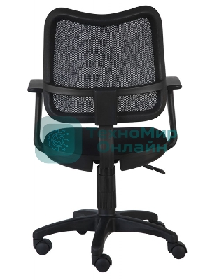 Кресло компьютерное Бюрократ Ch-797AXSN 26-28 спинка черная сетка, сиденье черное 26-28, Т-образные подлокотники