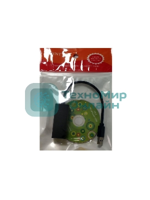 Адаптер сетевой ORIENT U3L-1000N, USB 3.0 Gigabit Ethernet Adapter, RTL8153 chipset, 10/100/1000 Мбит/с, поддержка Win 10, Linux, MAC OS