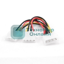 Кабель Gembird Разветвитель питания, Molex->2xMolex