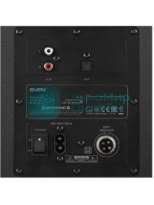 Акустическая система SVEN АС MC-30, черный (200 Вт, Bluetooth, пульт, Optical)