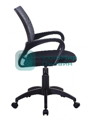 Кресло Бюрократ CH-695NLT темно-серый/черный, сетка/ткань, 120 кг, механизм качания