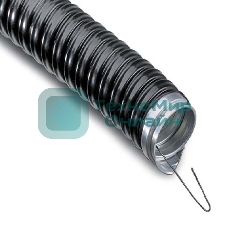 Металлорукав Rexant в ПВХ изоляции МРПИнг-20 (бухта 50 м/уп.) с зондом, черный