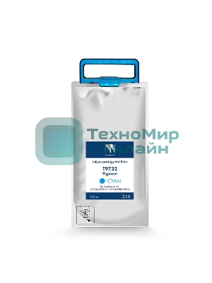 Картридж струйный NVPrint T9732 (NV-C13T973200) Cyan для Epson WorkForce Pro WF-C869RDTWF (RIPS), WF-C869RDTWFSW (22 000 стр)