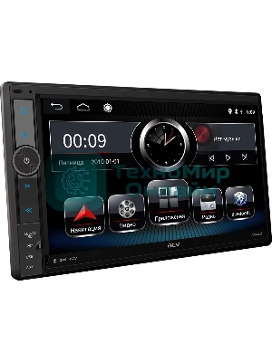 Автомагнитола ACV AD-7024, 2 DIN, 6.9
