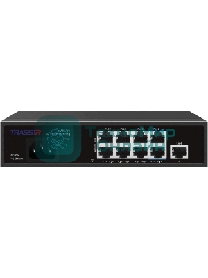 Коммутатор Trassir TR-NS1109-120-8PoE неуправляемый