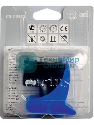 Картридж струйный Cactus CS-C9362 №132 черный (7 мл) для HP DJ 5443/D4163/DJ 6215/PS 2573/C3183/D5163/PSC 1513